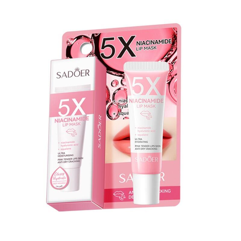 Mascarilla Labial Niacinamida + Ácido Hialurónico + Escualano